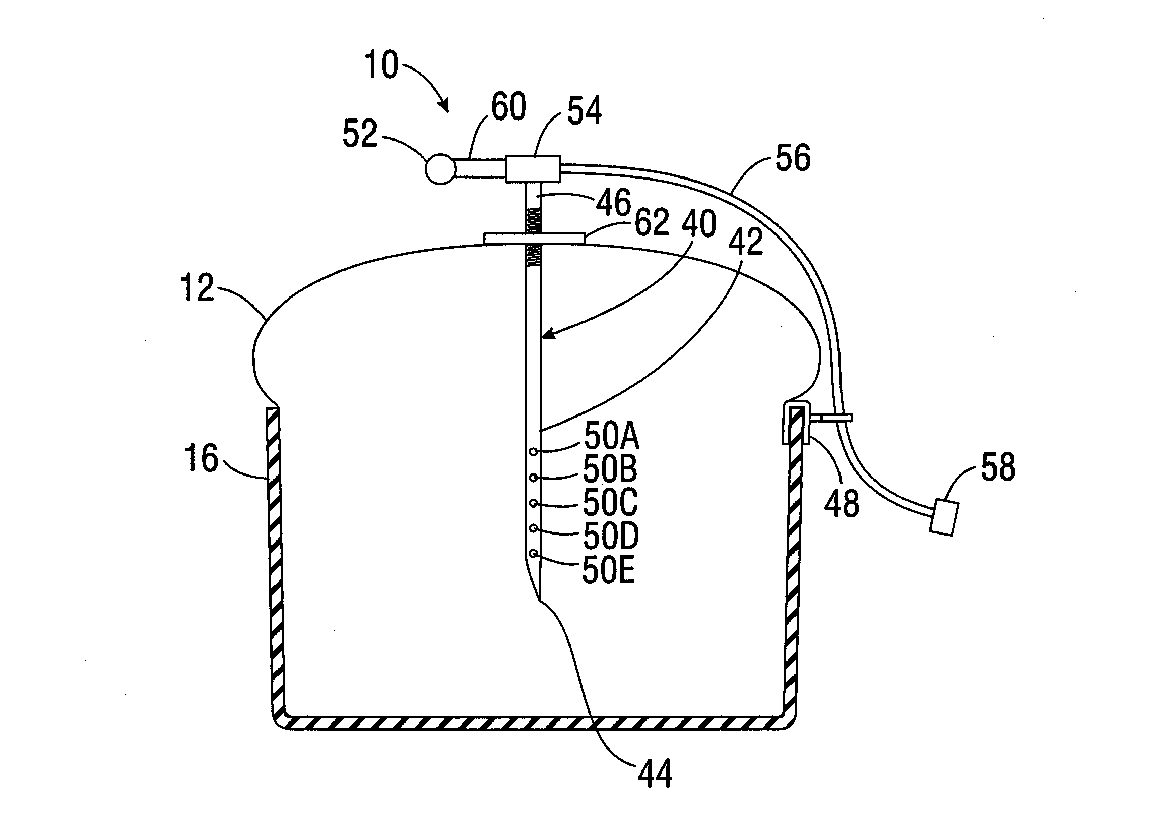 Food temperature probe