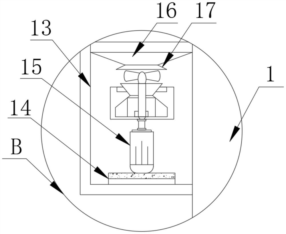 Material collecting guide structure for agricultural straw incineration