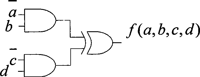 Method for reducing area of digital logic circuit