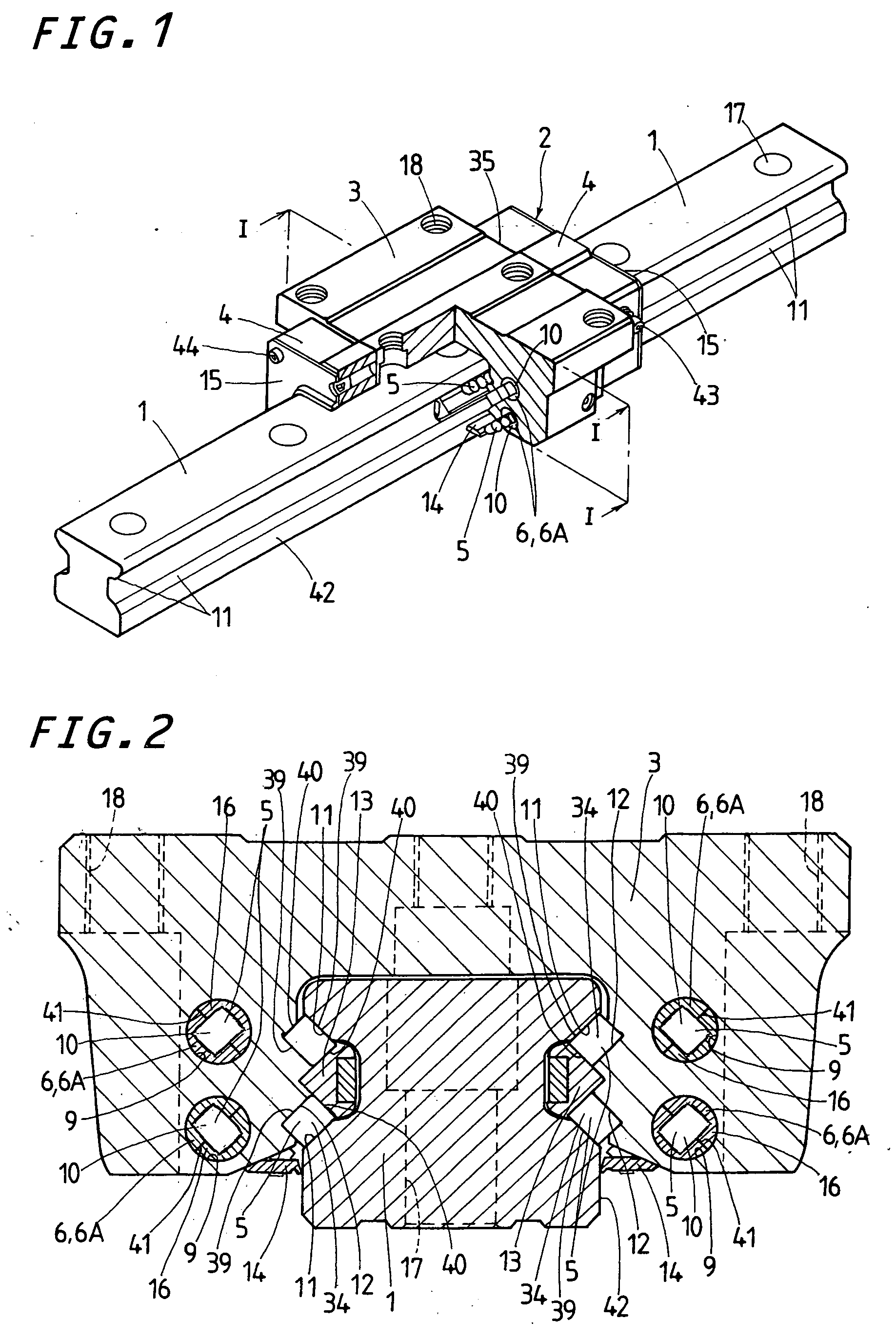 Linear motion guide unit