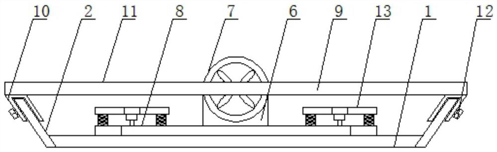 Vibratory equipment for pouring of carborundum anti-abrasive ground