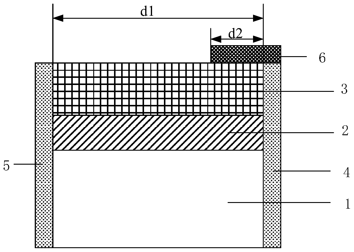 Composite cooling positive electrode-based GaN planar gunn diode and fabrication method thereof