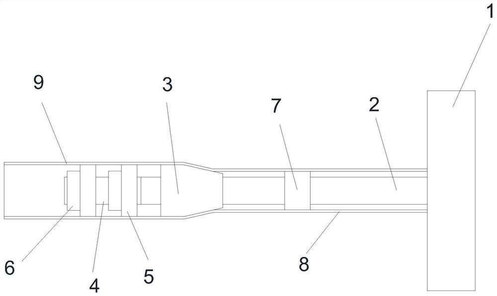 Inner wall cleaning device for heat exchange tube and method thereof