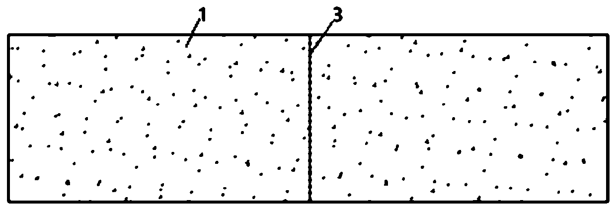 Self-compaction rubber concrete canal lining and preparation method therefor