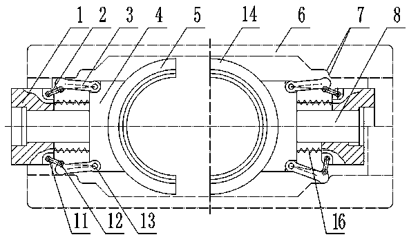 Hub Bulging Device and Its Clamping Mechanism