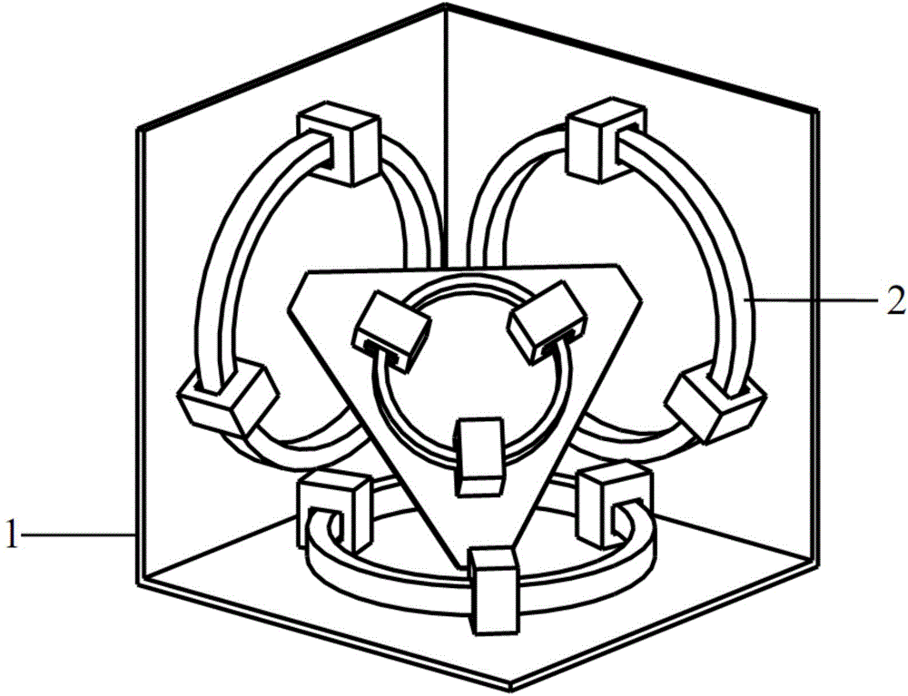 Spacecraft fluid ring reaction performing mechanism