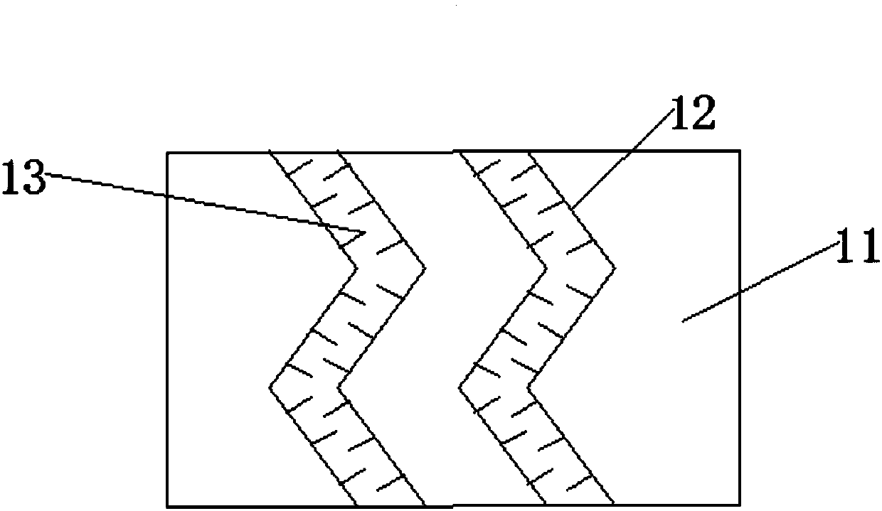 An environment-friendly efficient flue gas spraying and dust removing device