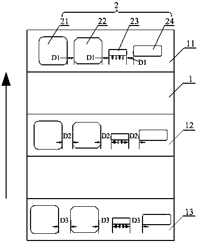 Temperature measurement board and temperature measurement system