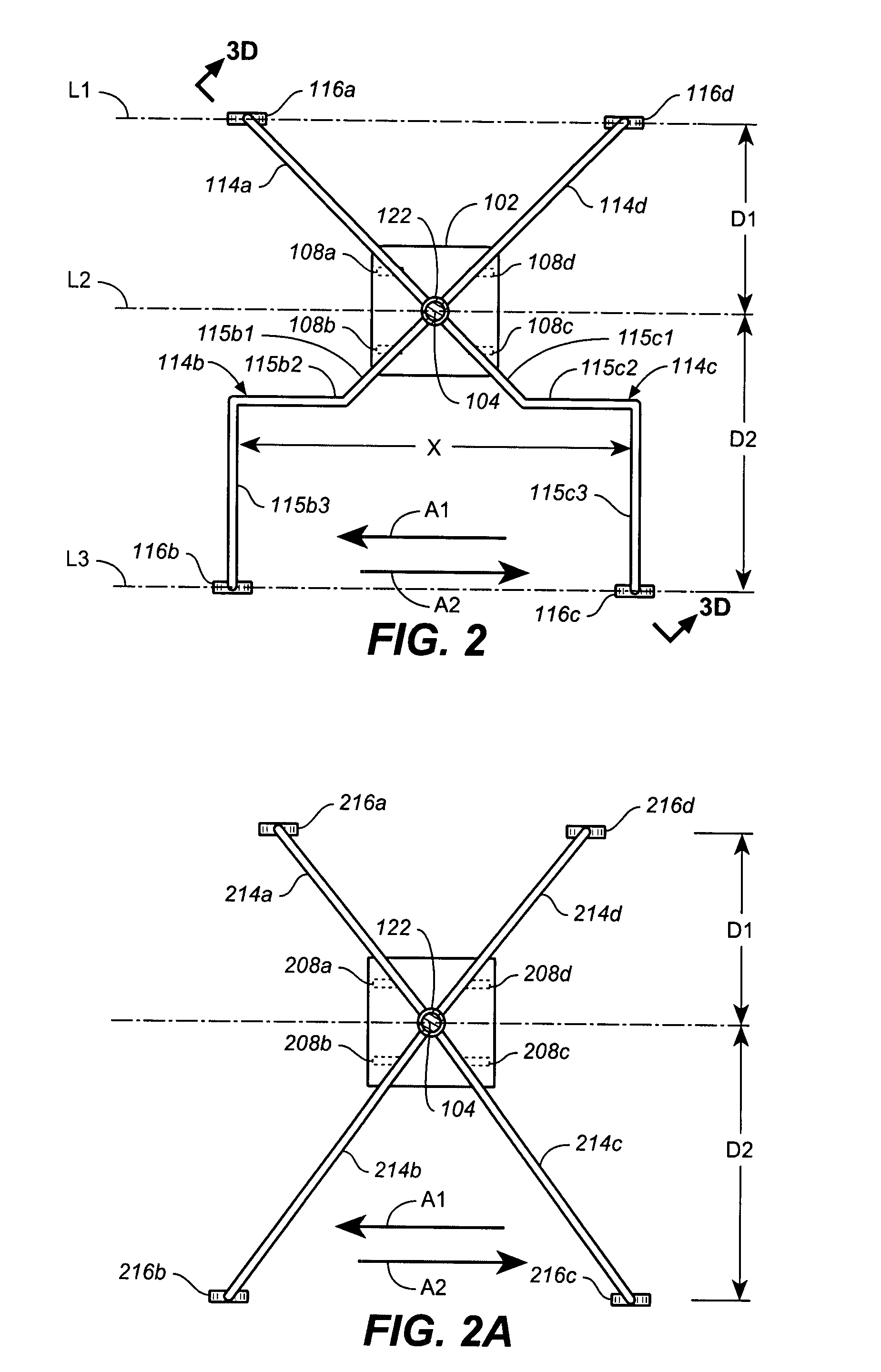 Adjustable wheeled IV stand