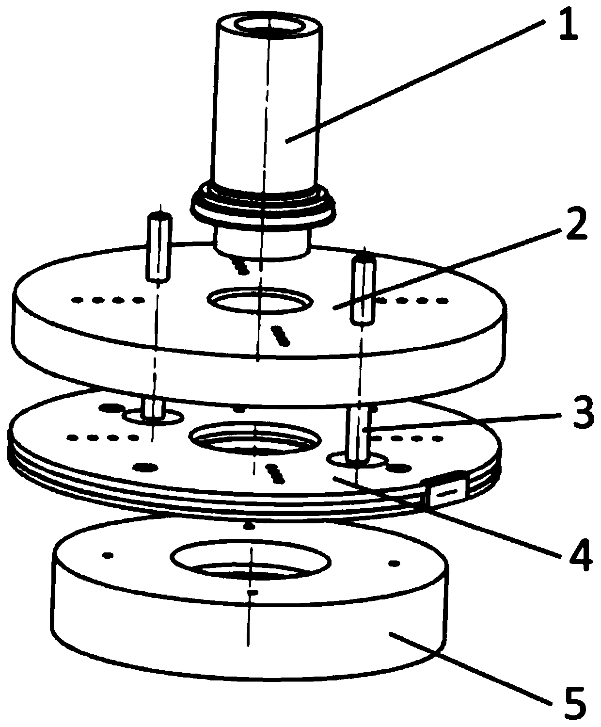 Electromagnetic induction heating plate for tire vulcanizer