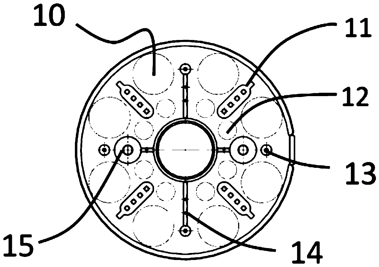 Electromagnetic induction heating plate for tire vulcanizer