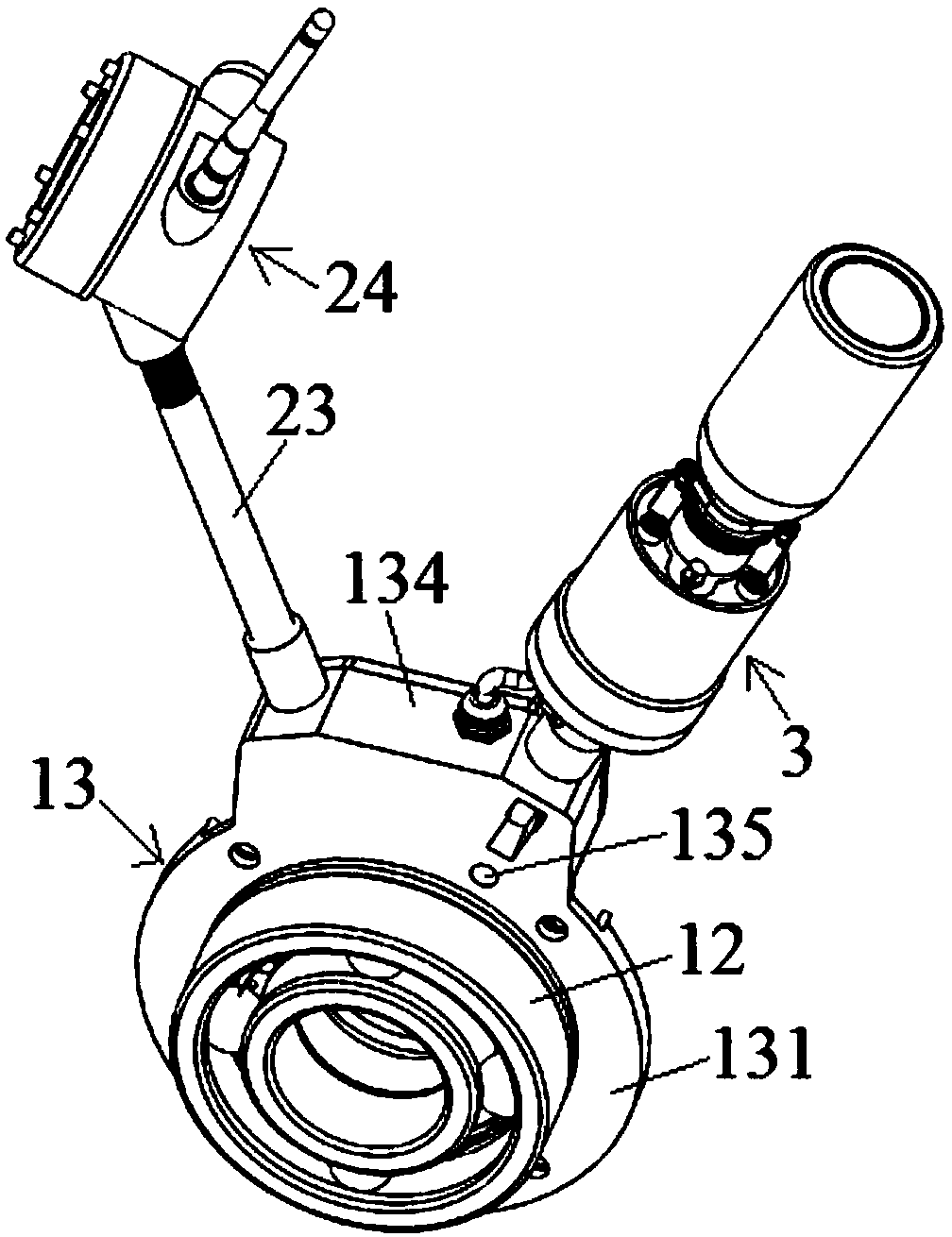 Intelligent motor capable of realizing self monitoring and self maintenance