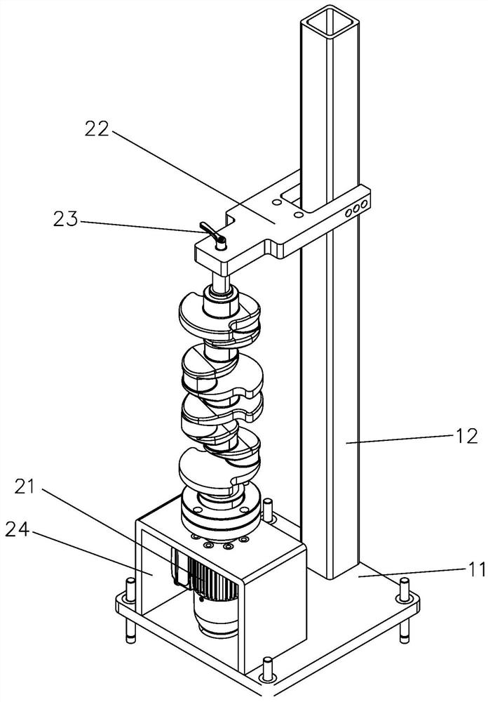 Magnetic particle grinding machine and method suitable for solid surfaces of crankshafts and non-standard shafts