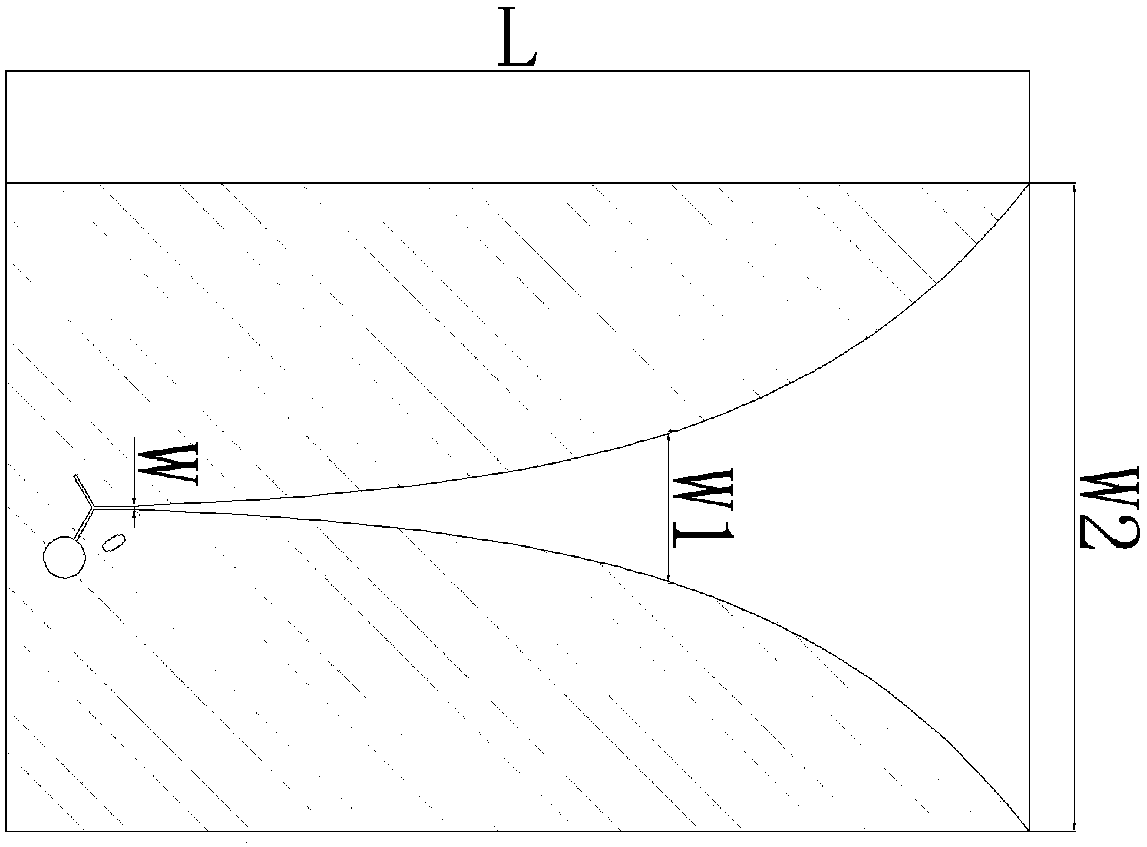 vivaldi antenna and antenna device