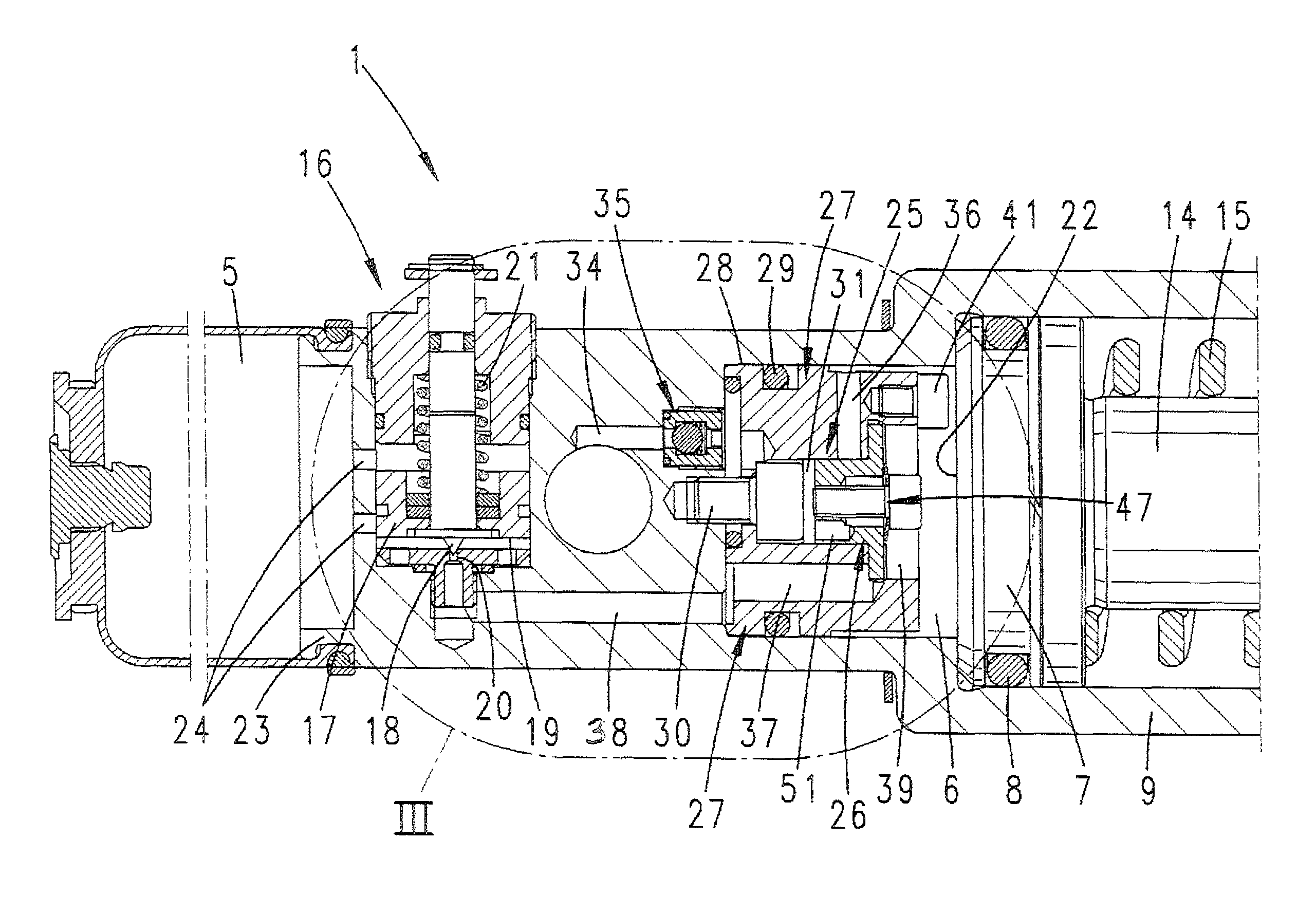 Method of operating a hydraulic pressing unit, and hydraulic pressing unit having a hydraulic pump