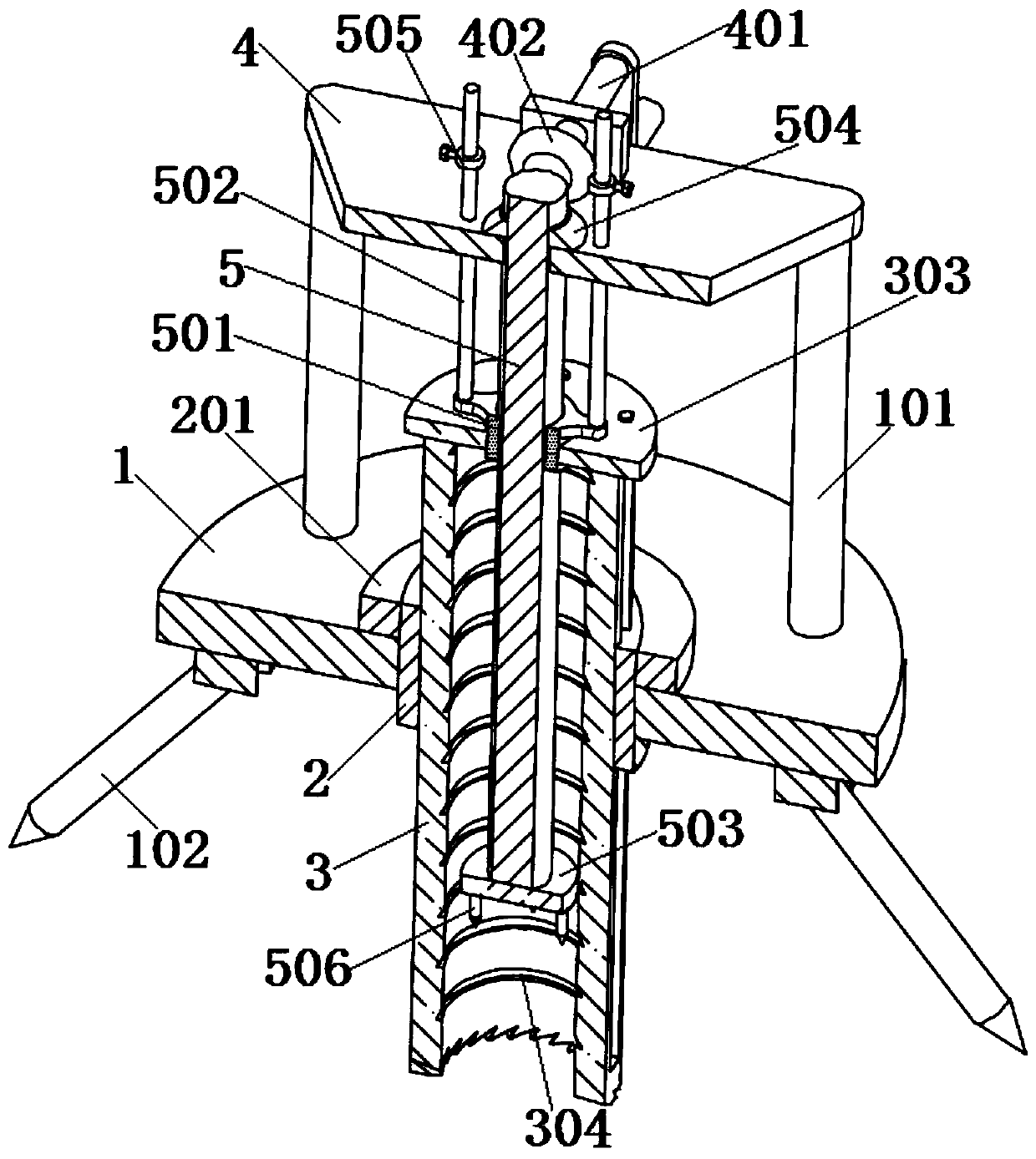 Accurate soil sampling device and method