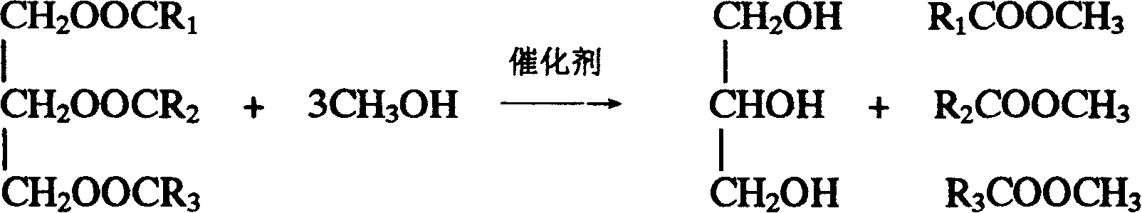 Centrifugal molecular distillating process of producing biological diesel for automobile