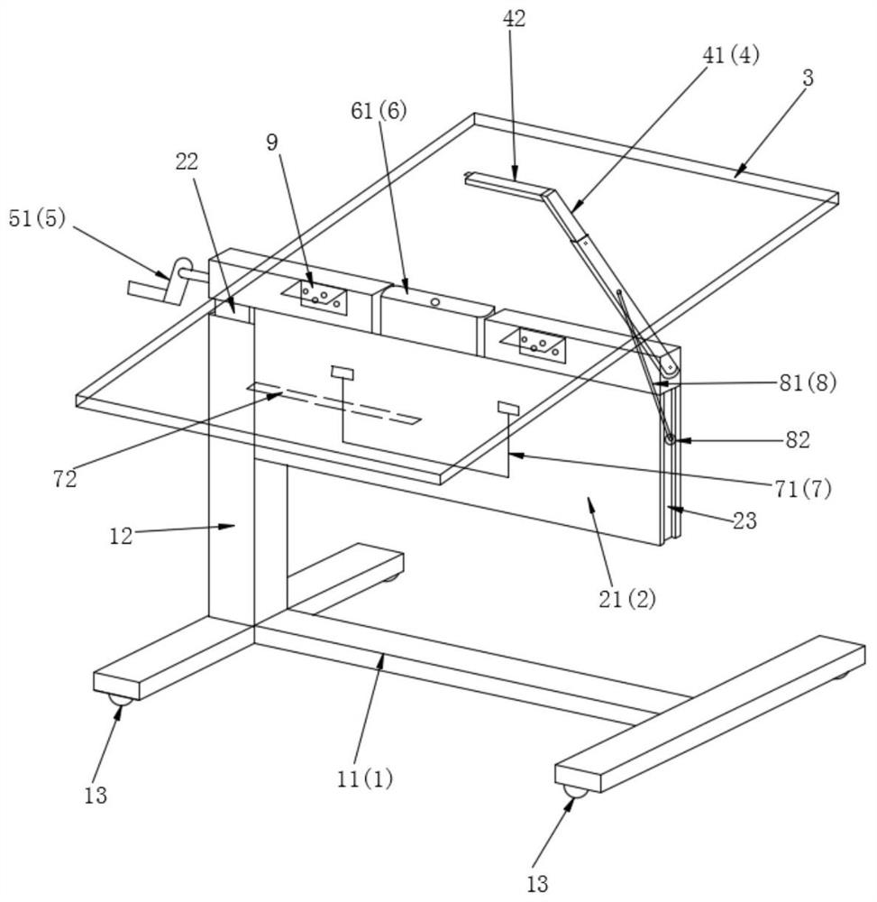 Medical limb measuring and photographing device