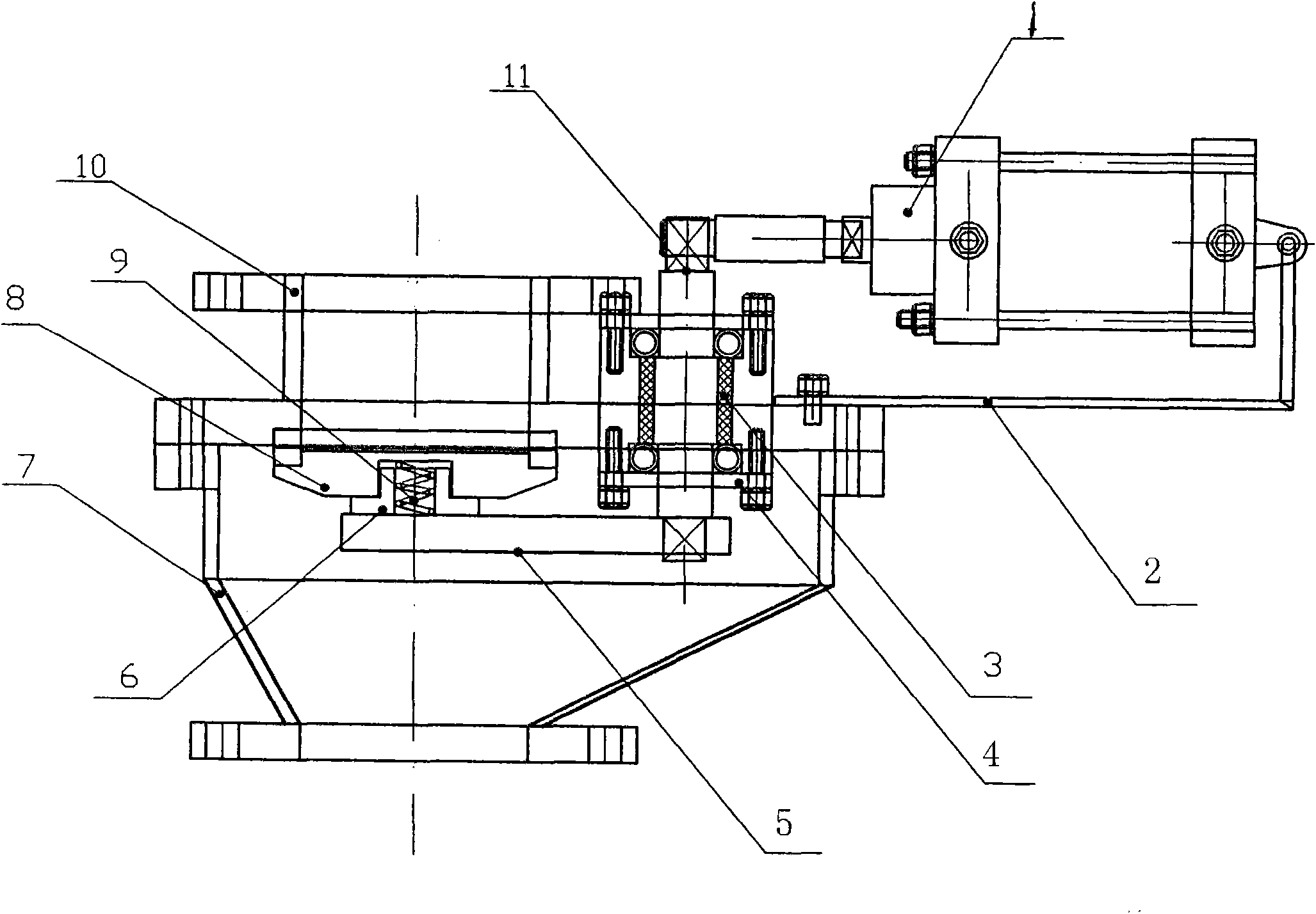 Wear-resisting ceramic pneumatic side sliding valve