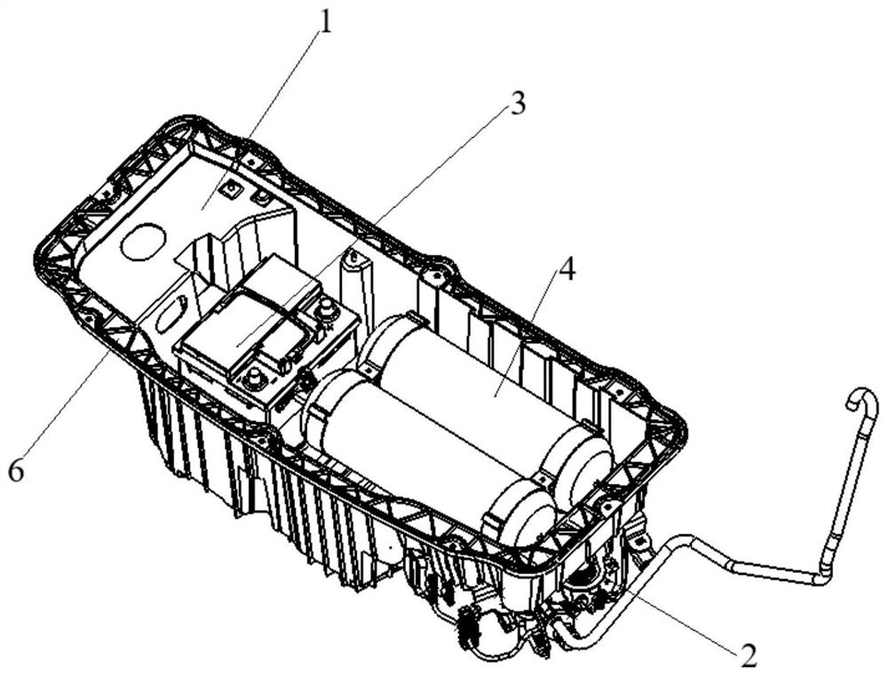 Mounting mechanism for vehicle and vehicle