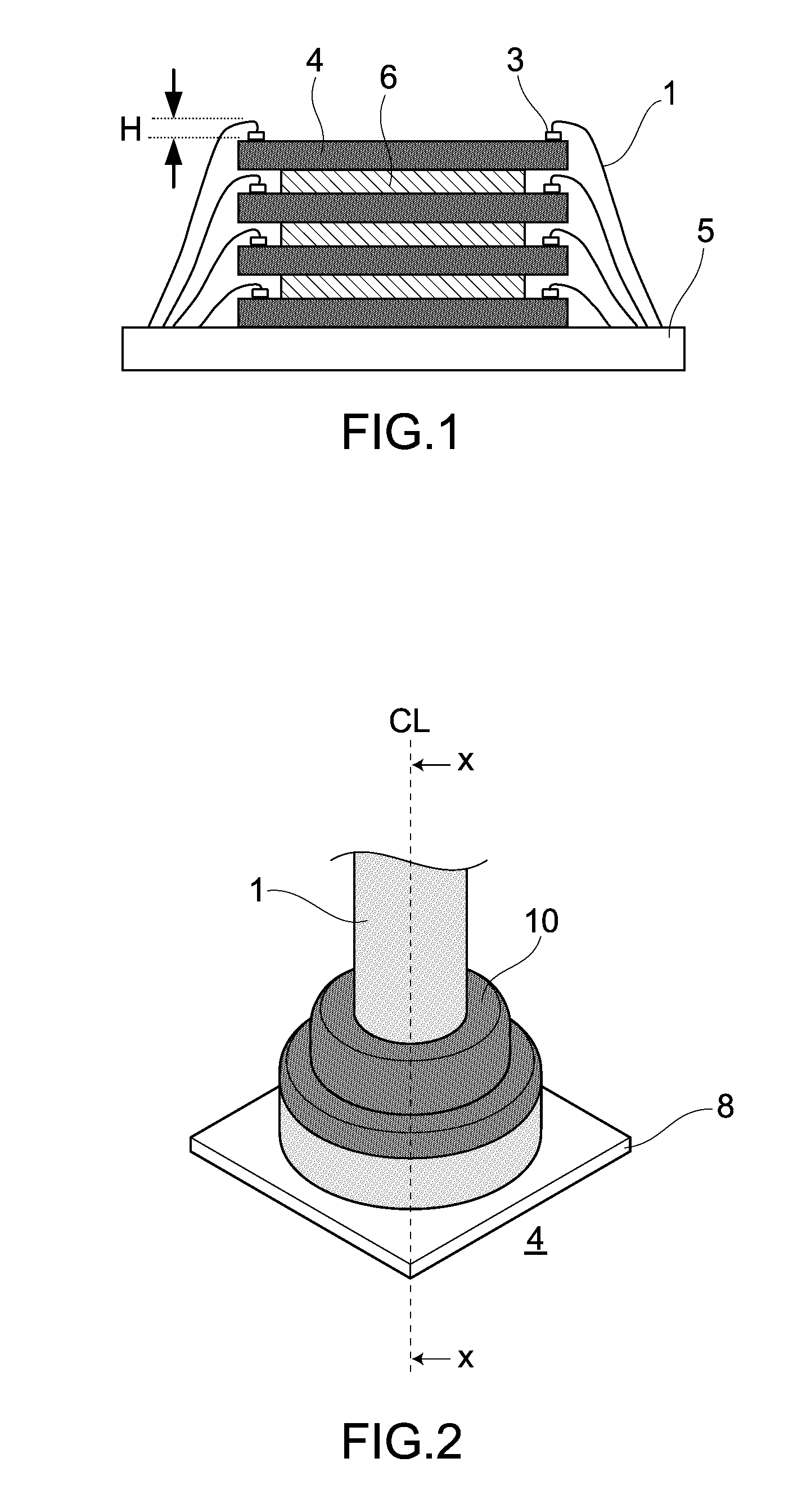 Bonding structure of multilayer copper bonding wire