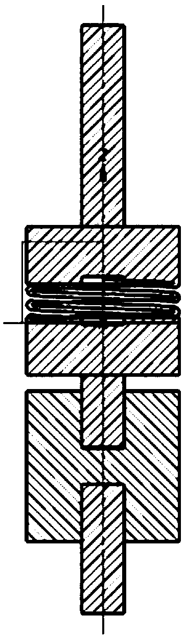 Device for continuously and efficiently forming yarn from reinforced nanofiber and spinning method