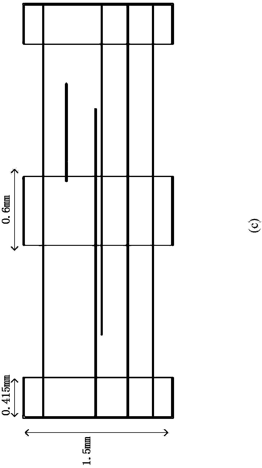 High-performance distributed 3100-3400 MHz miniature band-pass filter