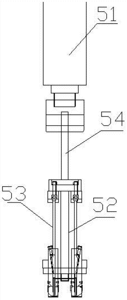 Wooden tray nailing equipment