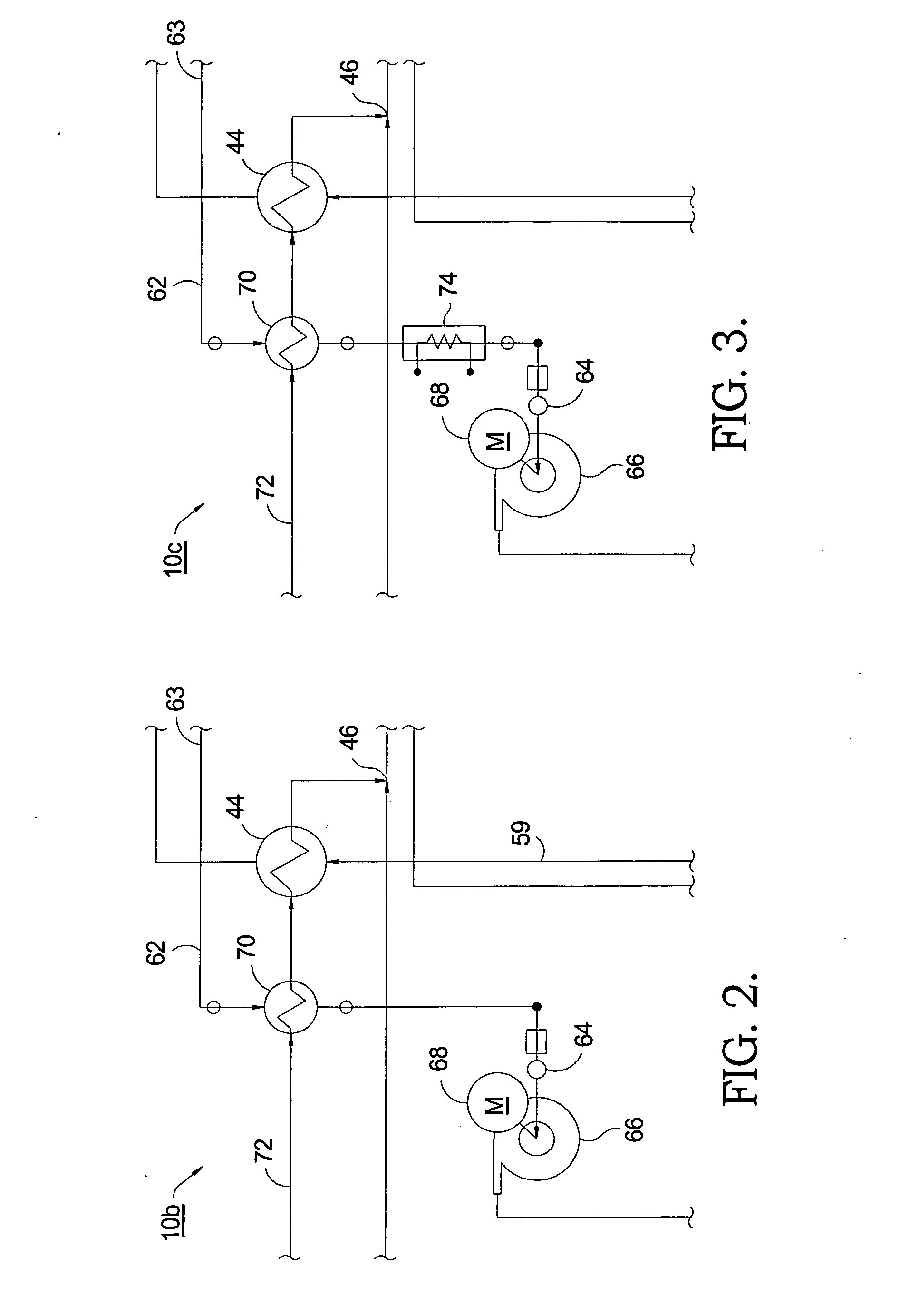 Anode tail gas recycle cooler and re-heater for a solid oxide fuel cell stack assembly