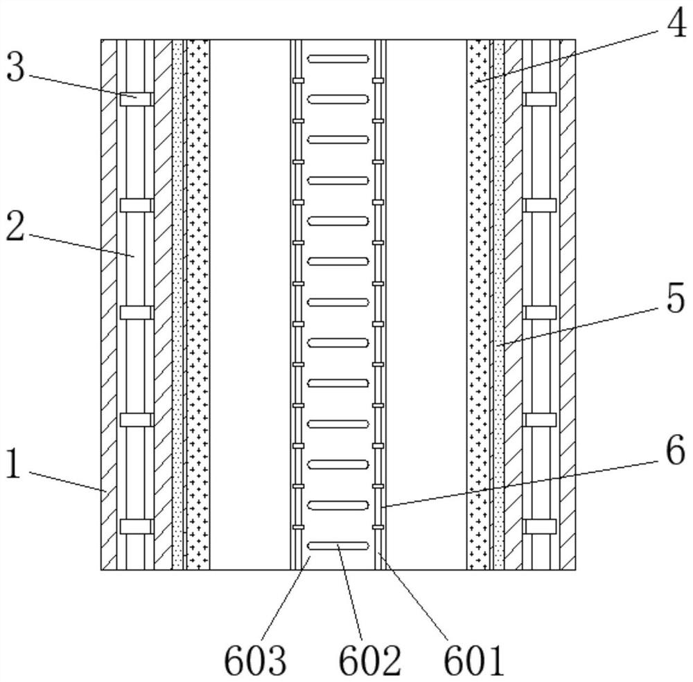 Core tube for architectural design