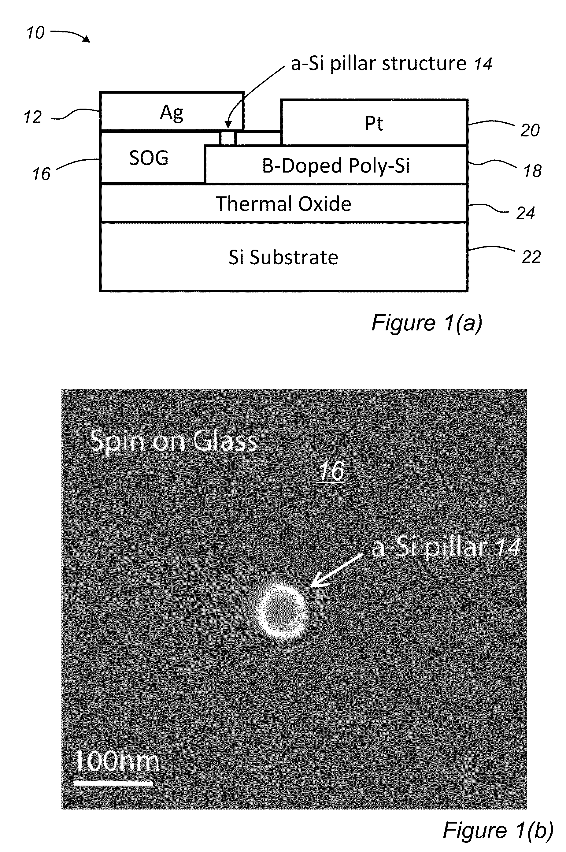 Silicon-based nanoscale resistive device with adjustable resistance