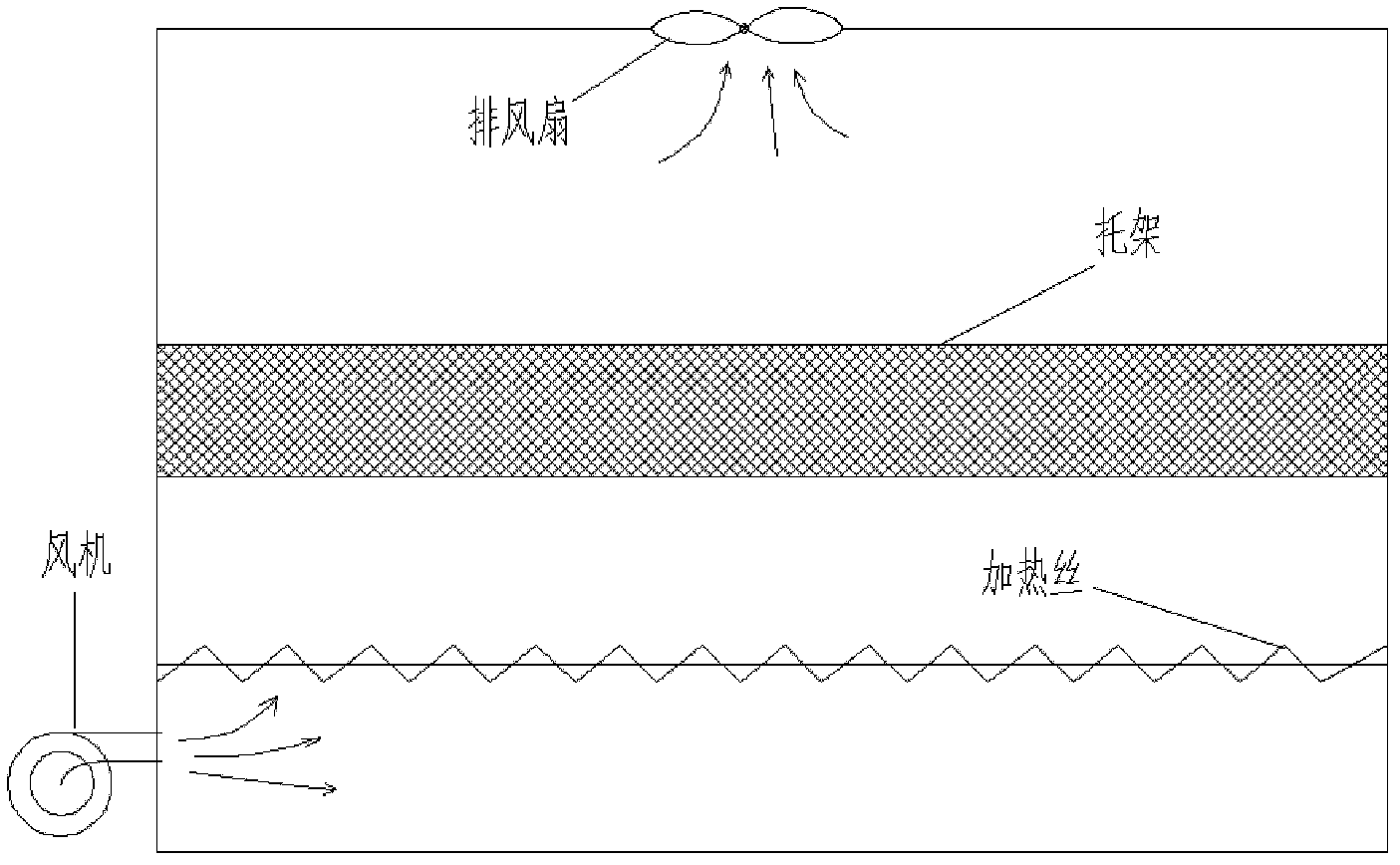 Intermittent type vacuum microwave drying device and method for processing core material of vacuum heat insulation plate by using intermittent type vacuum microwave drying device