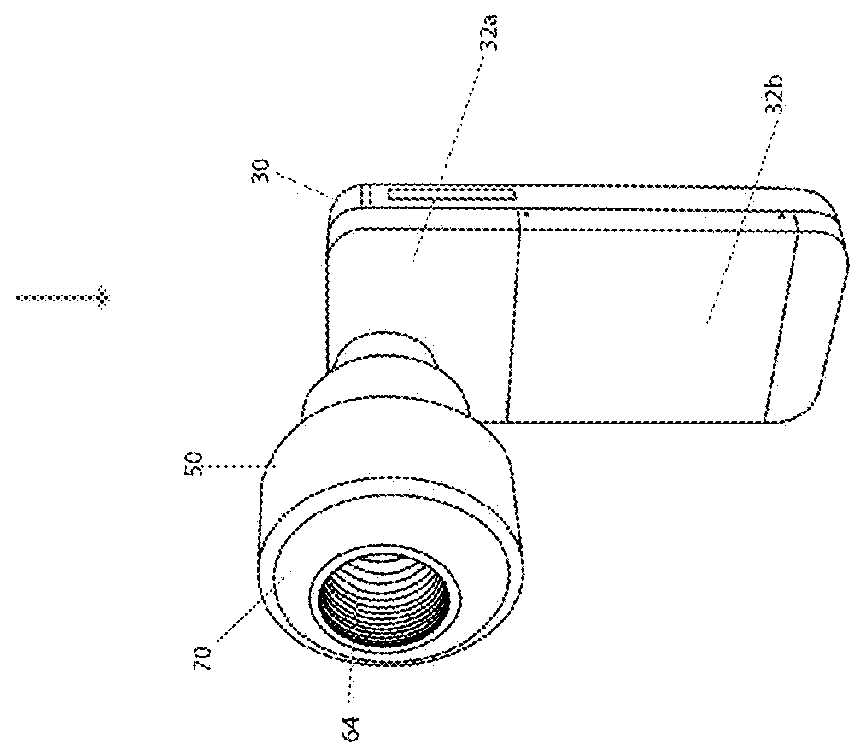 System and method for ophthalmological imaging adapted to a mobile processing device