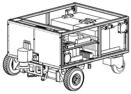 Robot track positioning method and robot track positioning system