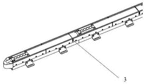 Robot track positioning method and robot track positioning system