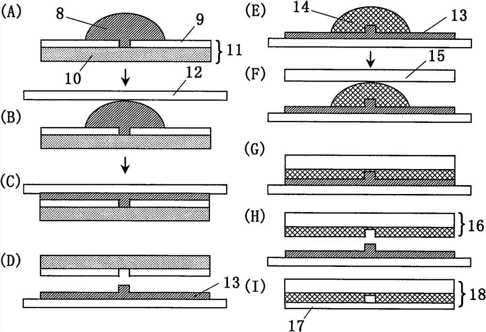 Method for preparing polymeric micro-fluidic chip based on hydrogel male mold