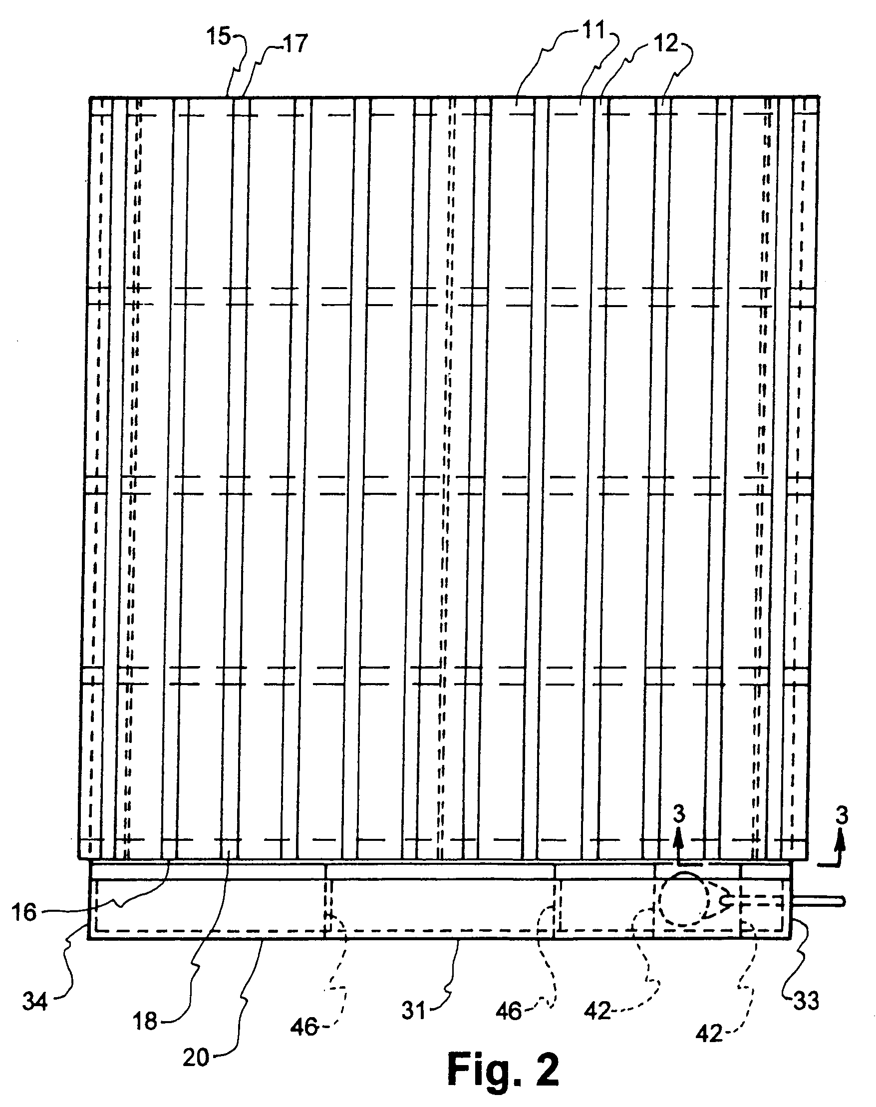 Wash fluid containment system