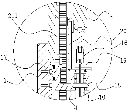 A large-scale electronic component attachment plug and its insertion method