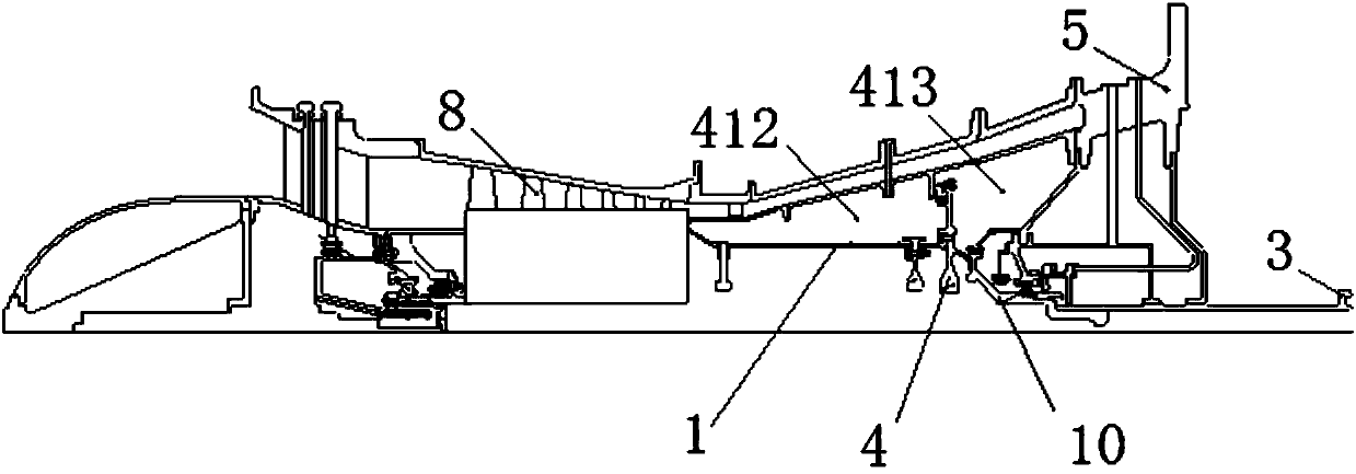 A compressor test device