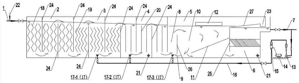 A kind of copolymerization floating sink and water purification method