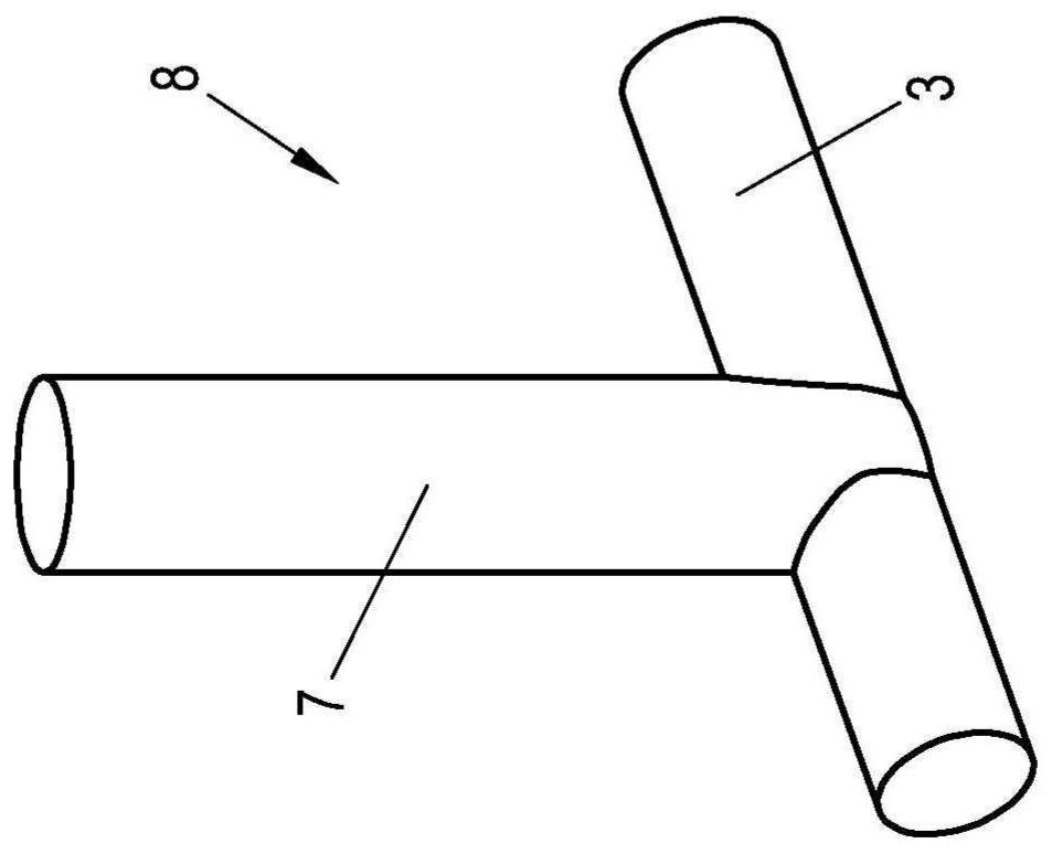 Measuring device for ascertaining measurand of measurement gas