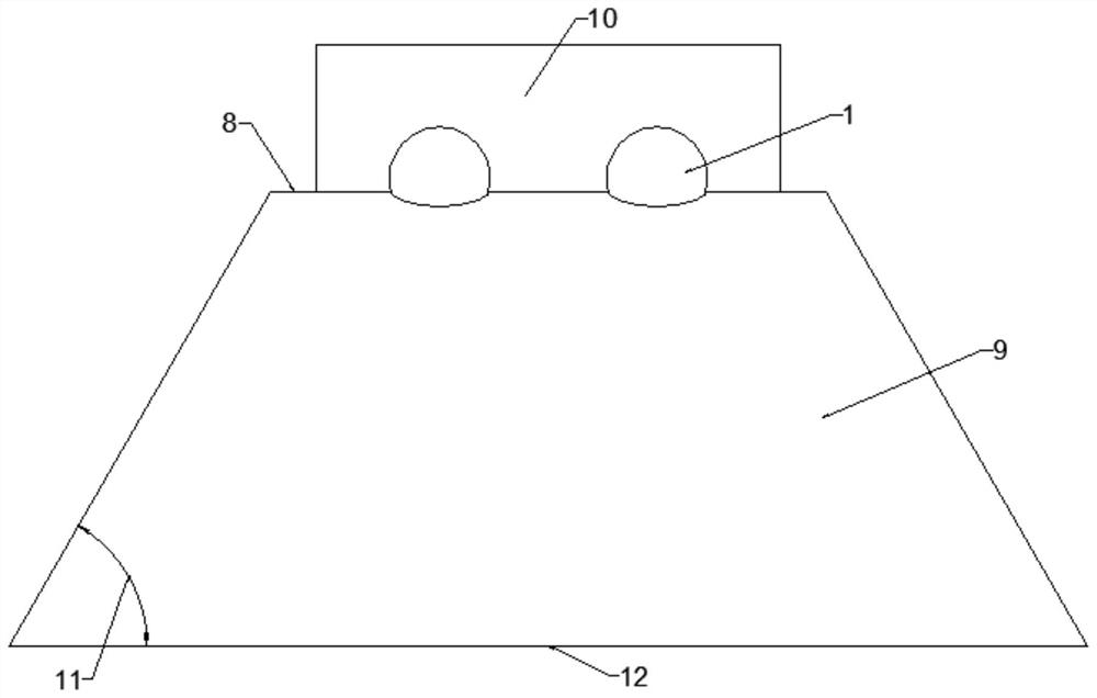 Road tunnel crossing inclined coal seam goaf ground pre-treatment method