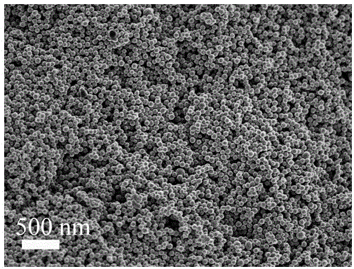 Monodispersive porous crystal titanium oxide nanosphere with size smaller than 100 nm and preparation method thereof