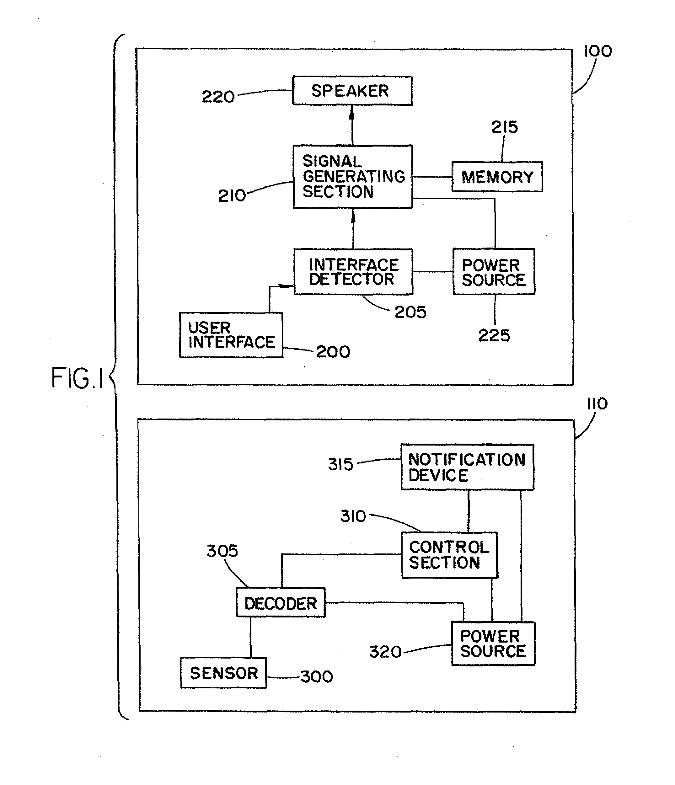 System and method for adjusting sensitivity of an acoustic sensor