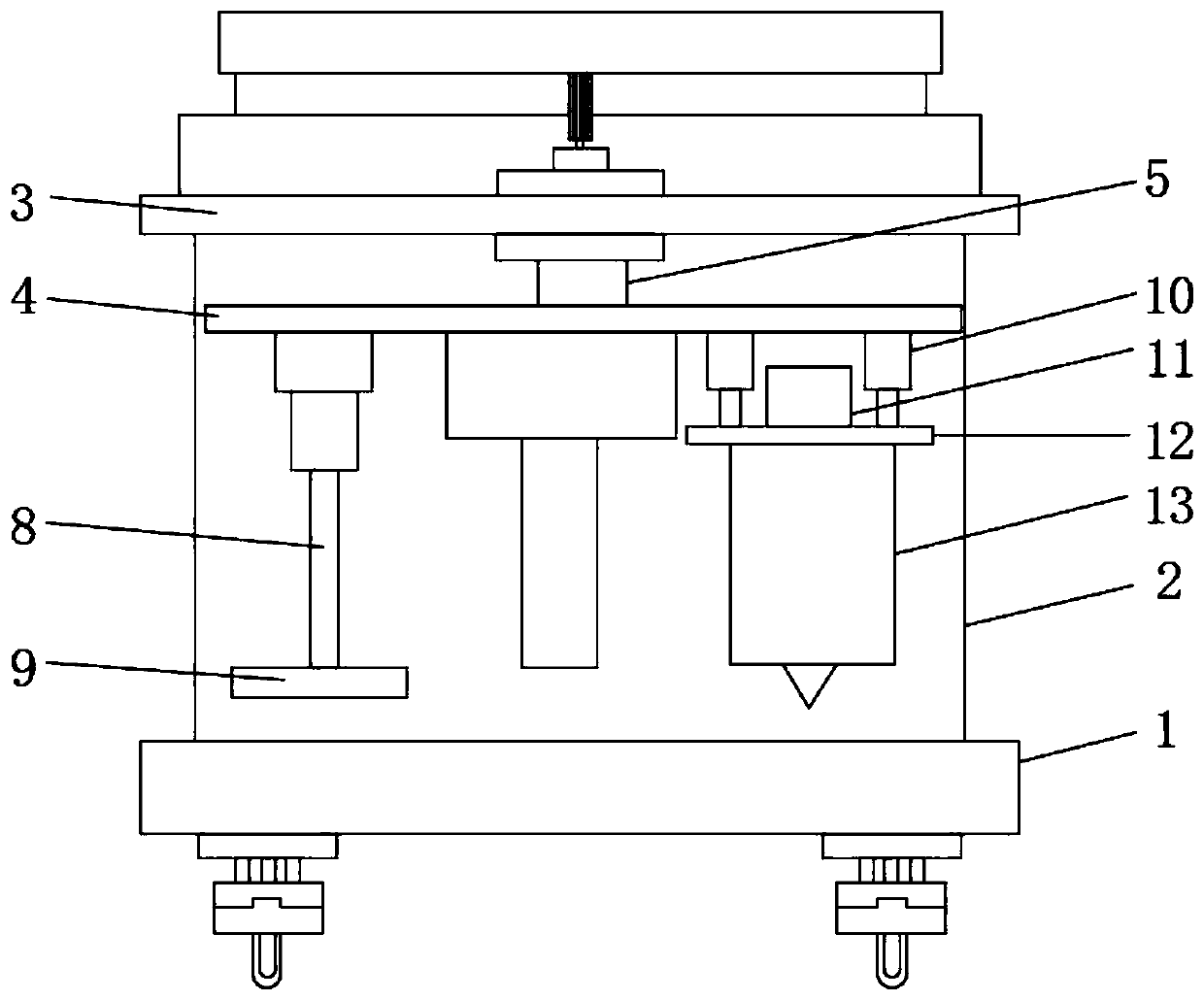 Garden fertilization device capable of realizing efficient fertilization