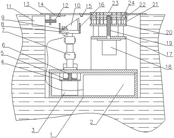 Pressure trigger type safe and intelligent charging pile