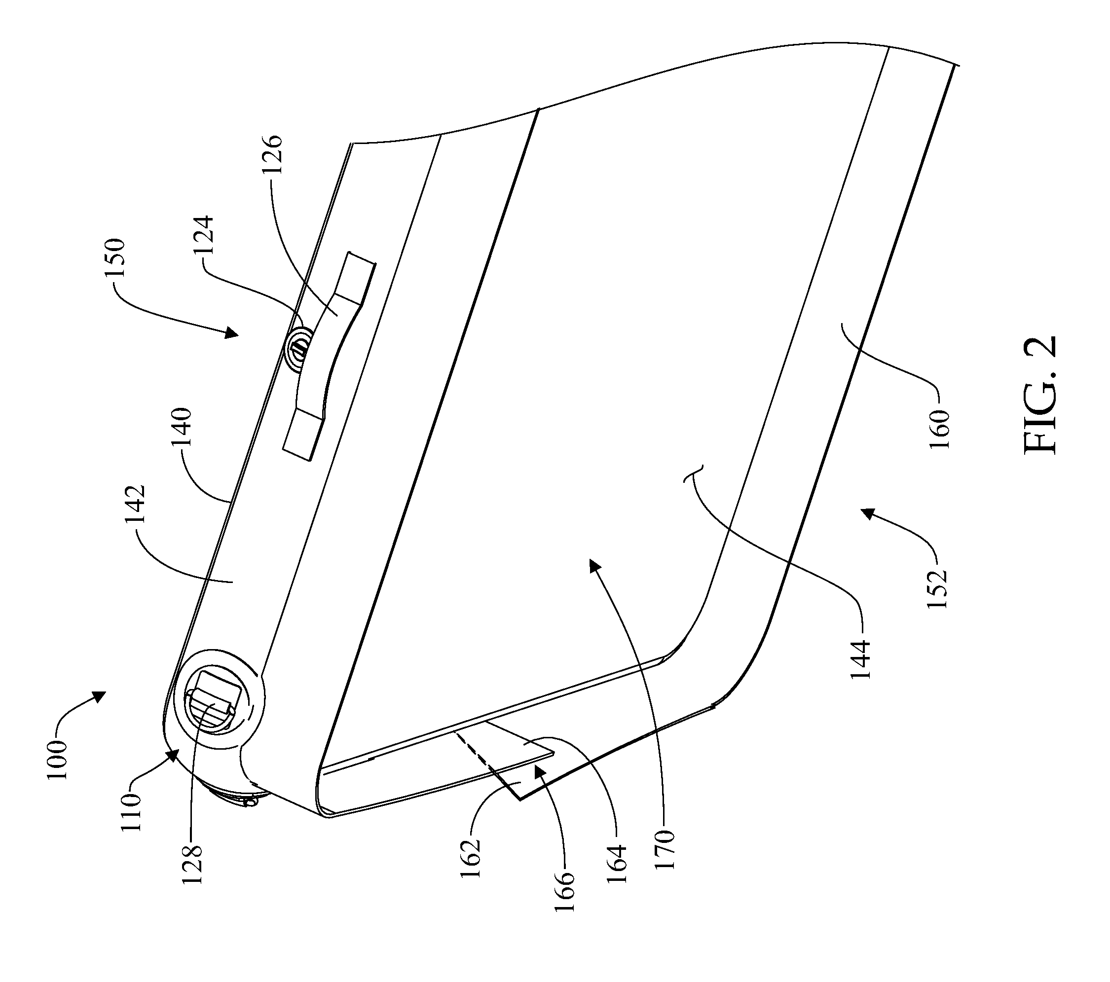 Non-self-propelled floatable structure provided with a stabilizing skirt