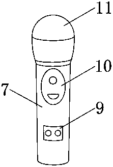 Conference microphone with excellent waterproofness