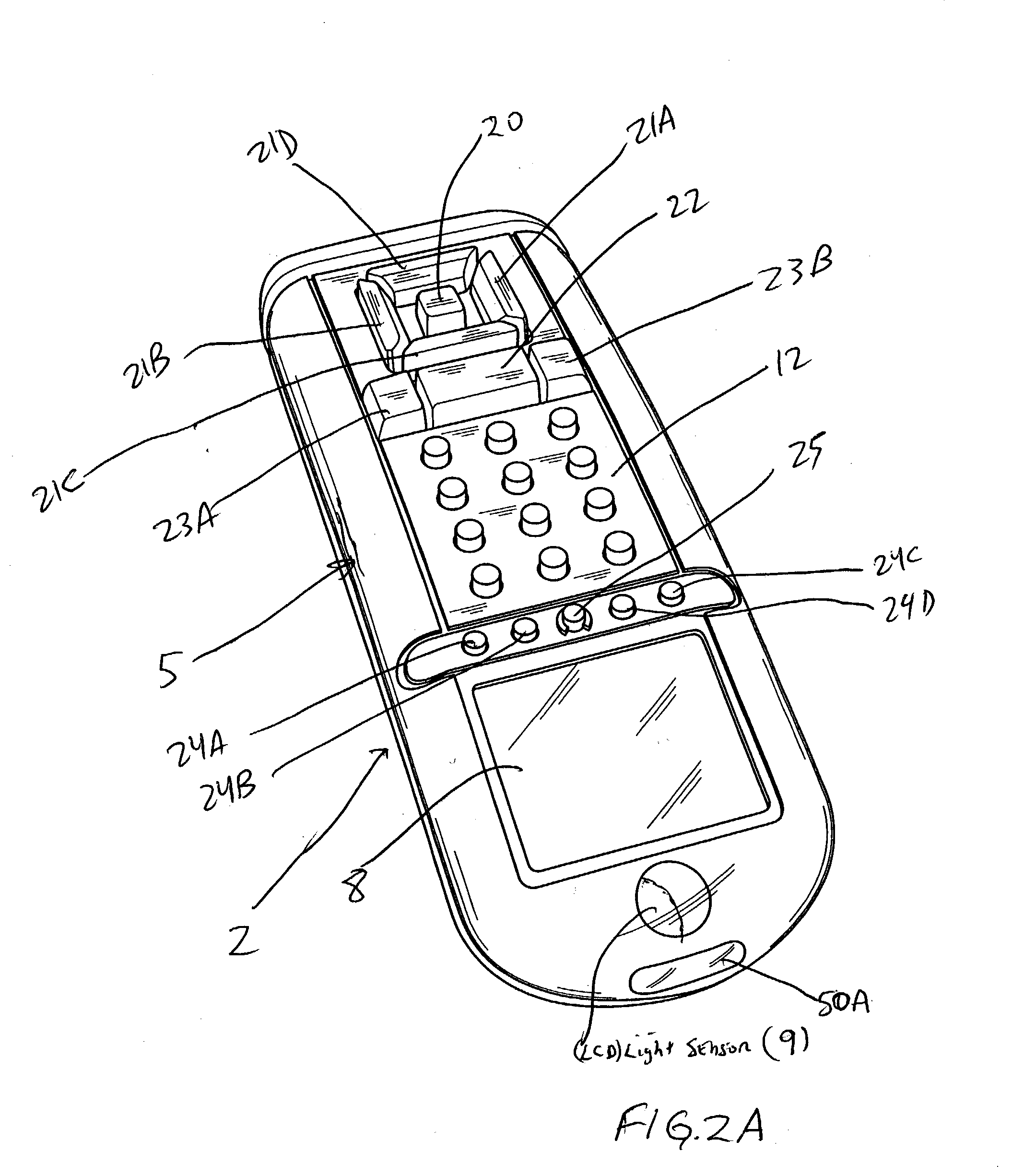 Wireless bar code symbol driven portable data terminal (PDT) system adapted for single handed operation