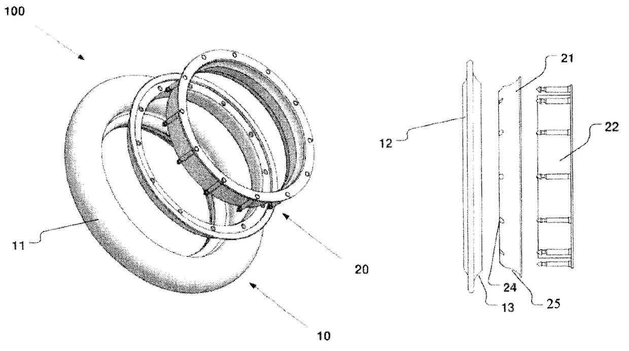 Device and a method for anastomosis